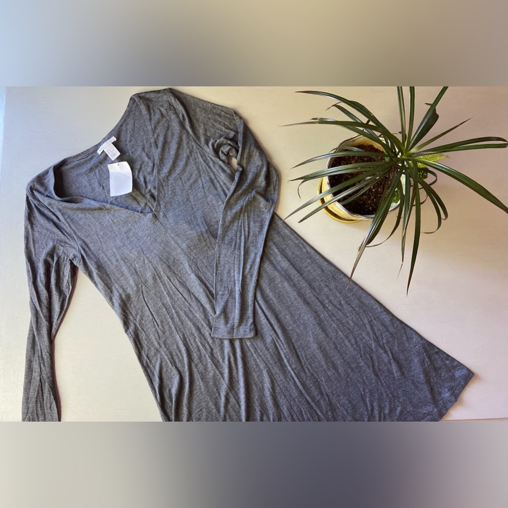 NEW H&M Grey Dress 100% Viscose